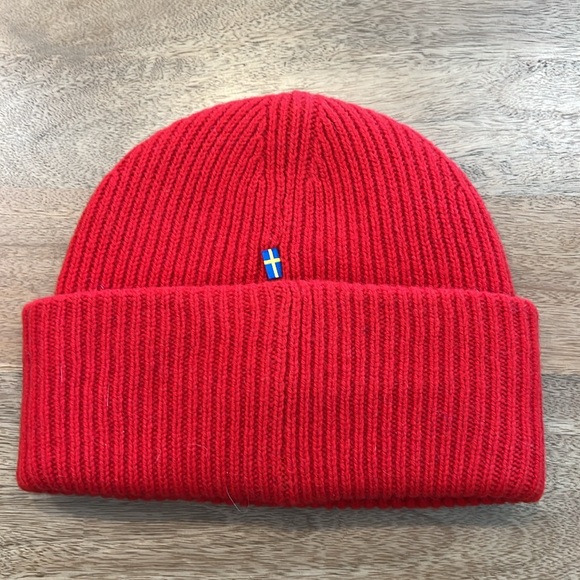 NWT Fjallraven | 1960 Logo Hat - Red Wool Unisex - Picture 2 of 7